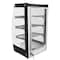 Koolmore Glass Bakery Display case 4 Tier Self Service Pastry Case with LED lighting and Rear Door DC-3CB - alternate 2